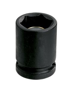 GRE2017MG image(0) - Grey Pneumatic 1/2" Drive x 17mm Magnetic Standard Socket