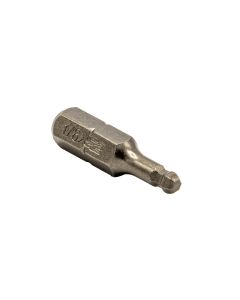 VIMVI104BH4 image(0) - VIM Tools 1/8 Inch Ball Hex Bit 1/4 Inch Hex Drive X 1 Inch Long