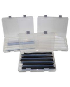URE5003-03 image(0) - Polyvance Welding Rod Case, Set of 3, labeled, complete with 21 types of welding rod.
