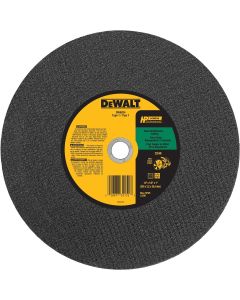 DWTDW8024 image(0) - DEWALT 12" x 1/8" x 20mm high speed masonry cutting
