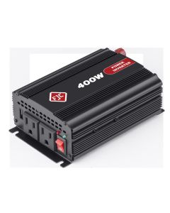 FJC 400 Watt High Efficiency DC to AC Power Inverter with Dual Outlets and a USB port
