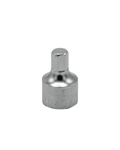 VIMSHI407 image(0) - VIM Tools 7/32 Inch Hex One Piece Drive Bit, 1/4 Inch Square Drive