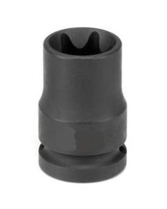 GRE2112ET image(0) - Grey Pneumatic 1/2" Drive x E12 External Star Impact Socket