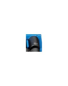 GRE2126M image(0) - Grey Pneumatic 1/2" Drive x 26mm Standard - 12 Point Socket