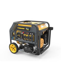 FRGH03651 image(0) - Firman Dual Fuel 4550/3650W Electric Start Gas or Propane Powered Portable Generator with Wheel Kit