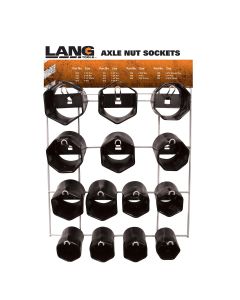 KAS1290 image(0) - Lang Tools (Kastar) 1290 - 14-Piece Axle Nut Display