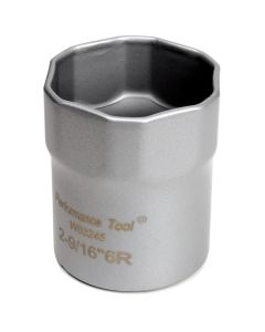 WLMW83245 image(0) - Wilmar Corp. / Performance Tool 1/2 Drive Lock Nut Socket 2-9/16"