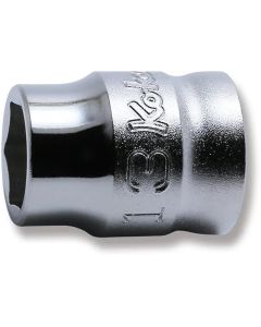 KKN4400MZ-13 image(0) - Ko-ken USA 4400MZ-13 1/2 Square Drive Socket 13 mm 6 Point Length 28 mm Z-series