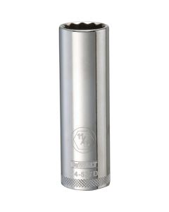 DWTDWMT74537OSP image(0) - DEWALT 12 Point 1/2" Drive Deep Socket 11/16" SAE