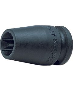 KKN13425-E12 image(0) - Ko-ken USA 13425-E12 3/8 Sq. Dr. Impact TORX E12 Socket - Length 32mm
