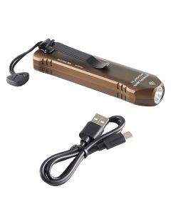 STL88813 image(0) - Streamlight Wedge XT - Includes USB-C Cord, Pocket Lanyard - Coyote