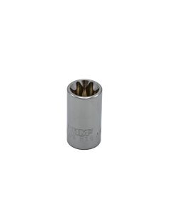 VIMVS616S image(0) - VIM Tools E16 TORX Socket, 3/8 Inch Square Drive, Satin Chrome