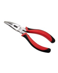 KTI51206 image(1) - K Tool International Pliers Needle Nose 6 Inch Bent Nose