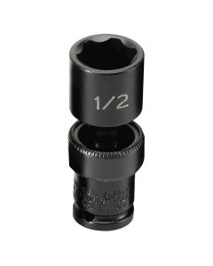 GRE916US image(0) - Grey Pneumatic 1/4" Surface Drive x 1/2" Standard Universal Socket