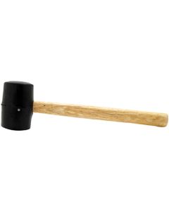 WLM1129 image(0) - Wilmar Corp. / Performance Tool 8 oz. Rubber Mallet Wood Handle