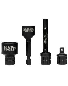 Klein Tools KNECT&trade; (M) Impact Socket Wrench Adapter Set