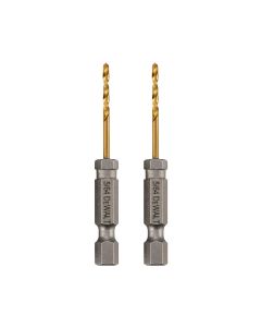 DWTDD5105 image(0) - DEWALT IMPACT READY 5/64" Titanium Nitride Coating Drill Bits