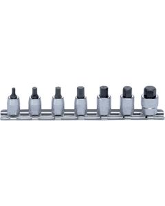 KKNRS2010M-7-L25 image(0) - Ko-ken USA RS2010M/7-L25 1/4 Sq. Dr. Socket set 3-10mm Hex Length 25mm 7 pieces