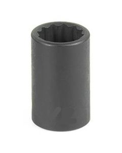 GRE1109M image(0) - Grey Pneumatic 3/8" Drive x 9mm 12 Point Standard Socket