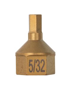 Mayhew 5/32" SAE Hex Dual Drive Bit, 7/16" Drive