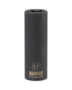 DWTDWMT73949OSP image(0) - DEWALT Dwmt 6Pt 1/2'' Dr Dp Im Skt 17 Mm