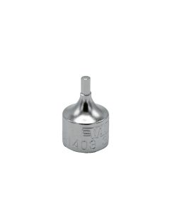 VIMSHI403 image(0) - VIM Tools 3/32 Inch Hex One Piece Drive Bit, 1/4 Inch Square Drive