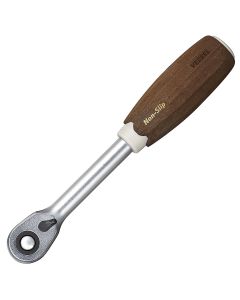 Vessel Tools WOOD-COMPO Ratchet Handle No.HRH3-W 3/8" SQ Drive