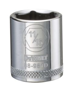DWTDWMT88981OSP image(0) - DEWALT 001Pc 38Dr Socket-06Pt-11/16