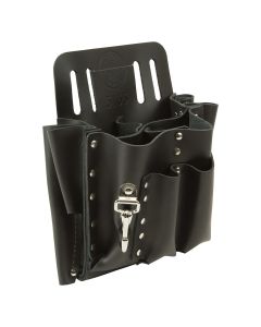 KLE5167 image(0) - Klein Tools Leather Tool Pouch, 11-Pocket