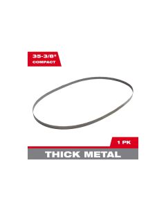 MLW48-39-0508 image(2) - Milwaukee Tool 10 TPI Compact Portable Band Saw Blade 1PK