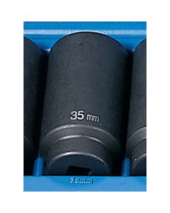 GRE2035MD image(0) - Grey Pneumatic 1/2" Drive x 35mm Deep Socket