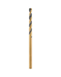 DWTDW1114 image(0) - DEWALT 1/16" Black Oxide Split Point Drill Bit (2-Pack)