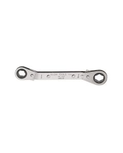 KLE68238 image(0) - Klein Tools Reversible Ratcheting Box Wrench, 1/2 x 9/16-Inch