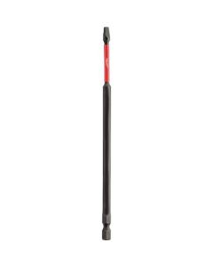 MLW48-32-4855 image(0) - Milwaukee Tool SHOCKWAVE 6&rdquo; Impact Square Recess #2 Power Bit (5pk)