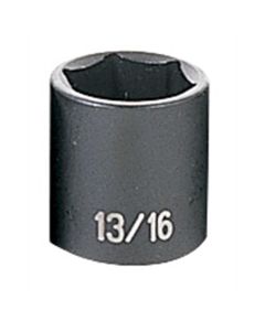 GRE1026R image(0) - Grey Pneumatic 3/8" Drive x 13/16" Standard Socket