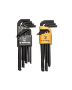 KDT83526 image(1) - GearWrench 22 Piece SAE/Metric Magnetic Ball End Long Arm Hex Key Set
