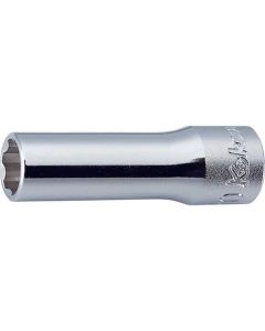 KKN3310M-23 image(0) - Ko-ken USA 3310M-23 3/8 Square Drive Socket 23 mm Surface Length 65 mm