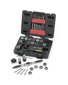 KDT3886 image(0) - GEARWRENCH 42 Piece Metric Ratcheting Tap and Die Set