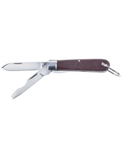 KLE1550-2 image(0) - Klein Tools 2 Blade Pocket Knife, Steel, 2-1/2-Inch Blade