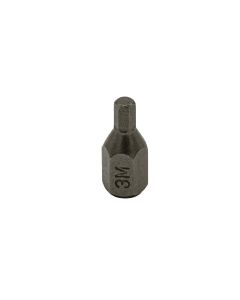 VIMVHCM3 image(0) - VIM Tools 3 mm Hex Half Cut Bit, 1/4 Inch Hex, 5/8 Inch OAL