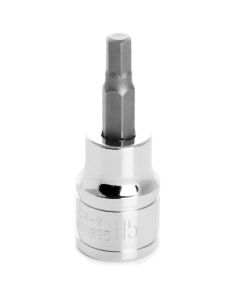 WLMW38895 image(0) - Wilmar Corp. / Performance Tool 3/8" Drive 5mm Hex Bit Socket