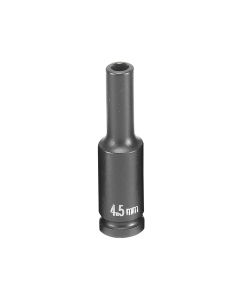 GRE945MDS image(0) - Grey Pneumatic 1/4" Surface Drive x 4.5mm Deep  Socket