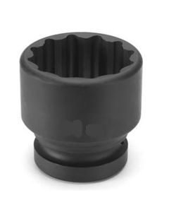 GRE4165M image(0) - Grey Pneumatic 1" Drive x 65mm Standard - 12 Point Socket