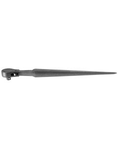 KLE3238 image(2) - Klein Tools 1/2-Inch Ratcheting Construction Wrench, 15-Inch