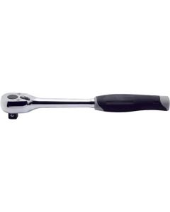 KKN4750JB image(0) - Ko-ken USA 4750JB 1/2 Square Drive Ratchet Handle 30 teeth Length 250 mm Push Button Plastic Handle