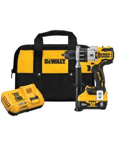 DWTDCD998W1 image(0) - DEWALT 20V MAX* XR 1/2 in. Brushless Hammer Drill/Driver with Power Detect Tool Technology Kit