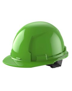 MLW48-73-1106 image(0) - Milwaukee Tool BOLT Green Front Brim Hard Hat w/4pt Ratcheting Suspension (USA) - Type 1, Class E