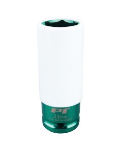 WLMW32926 image(0) - Wilmar Corp. / Performance Tool 1/2" Drive 22mm Thin Wall Socket