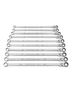KDT86126 image(0) - GEARWRENCH 10 Piece 120XP Universal Spline XL Flex Head GearBox Ratcheting Metric Wrench Set