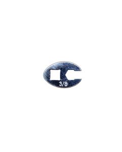 K Tool International Wrench 3/8 Inch Flare Nut Crowfoot 6 Point 3/8 Drive